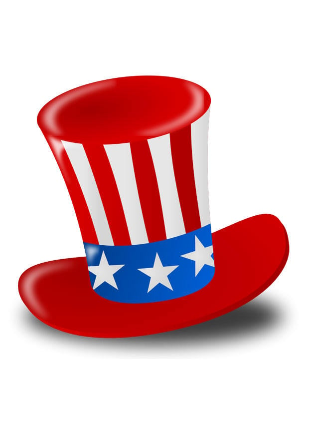 Afbeelding Uncle Sam hoed