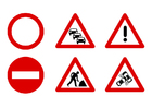 Afbeelding verkeersborden