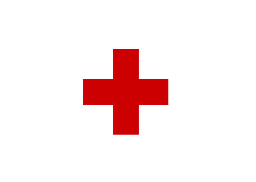 Afbeelding vlag Rode Kruis