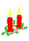 kerstkaarsen