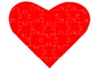 puzzel hart