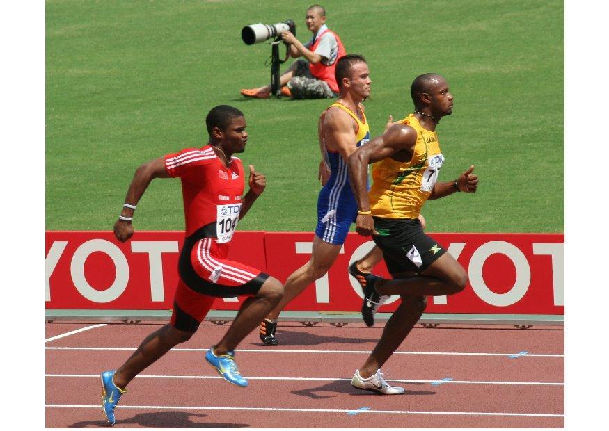 Foto 100 meter sprint