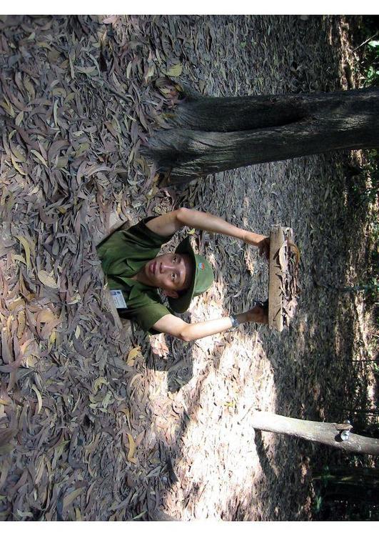 Cu Chi tunnel ingang