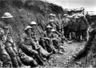 Foto's Ierse fuseliers bij de slag aan de Somme