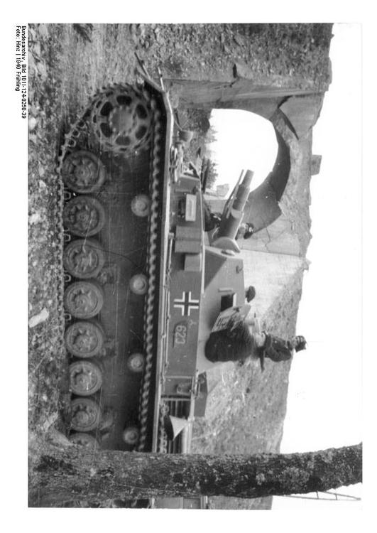 Panzer in Frankrijk