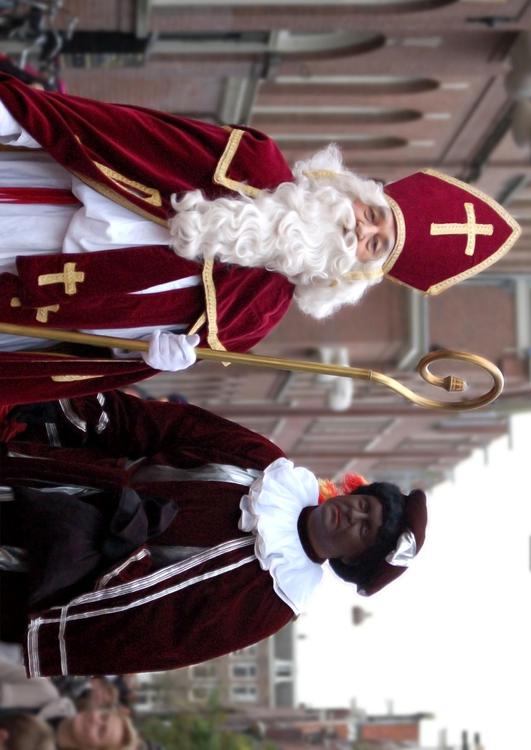 Sint en Piet foto