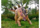 Stegosaurus replica