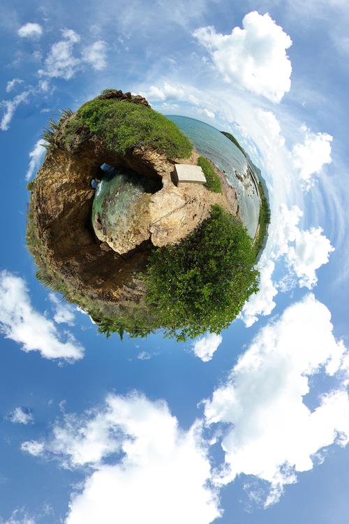 aarde - panorama-effect