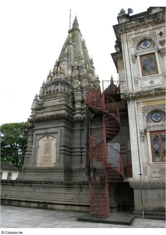 Foto achterzijde tempel