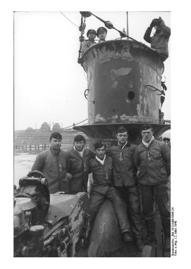 Foto bemanning U-boot U50 - Wilhelmshaven