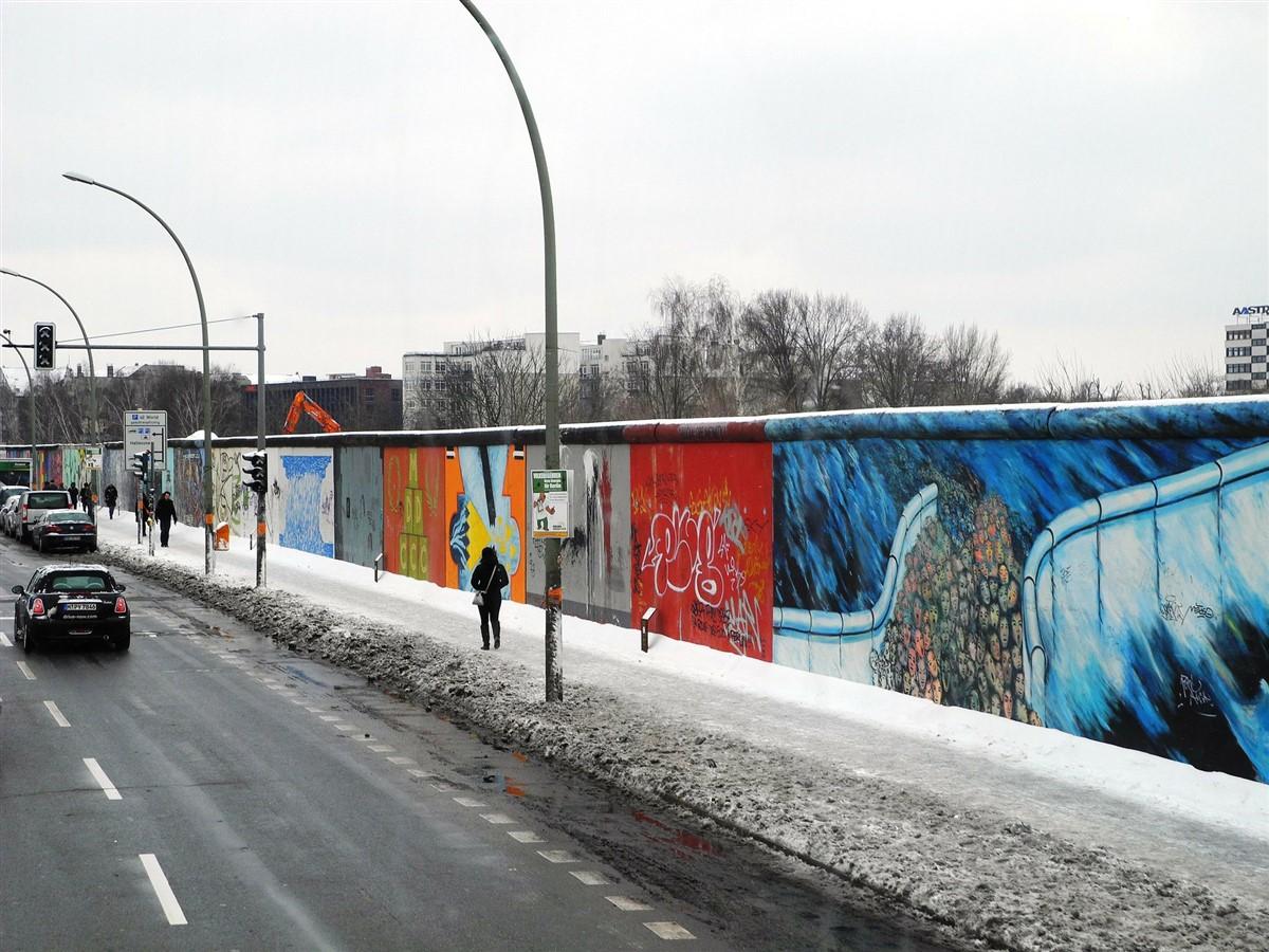 Foto Berlijnse muur