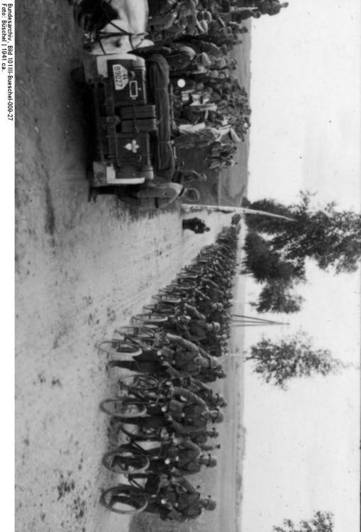 Bueschel - Himmler aanschouwt troepen