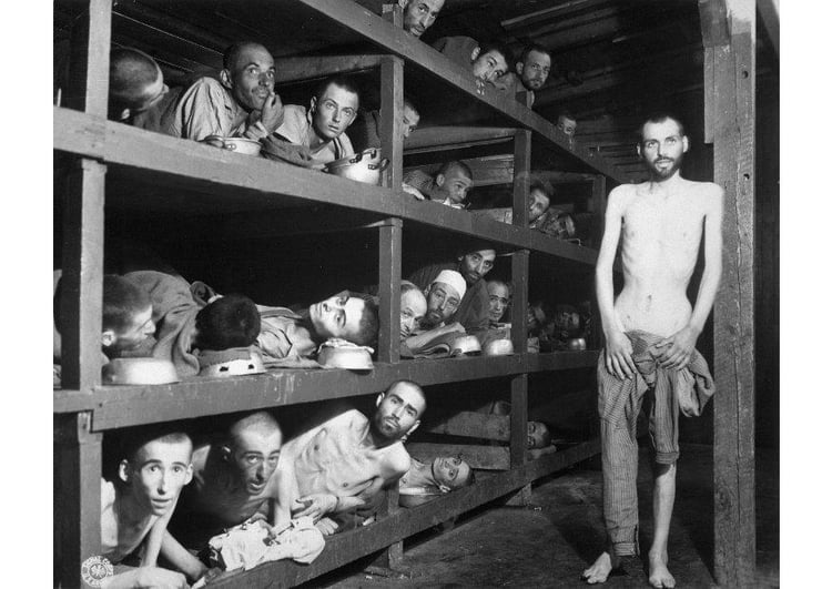 Foto concentratiekamp Buchenwald