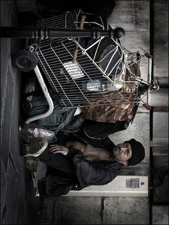 dakloze in Parijs