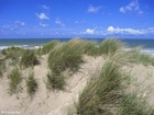 duinen en zee