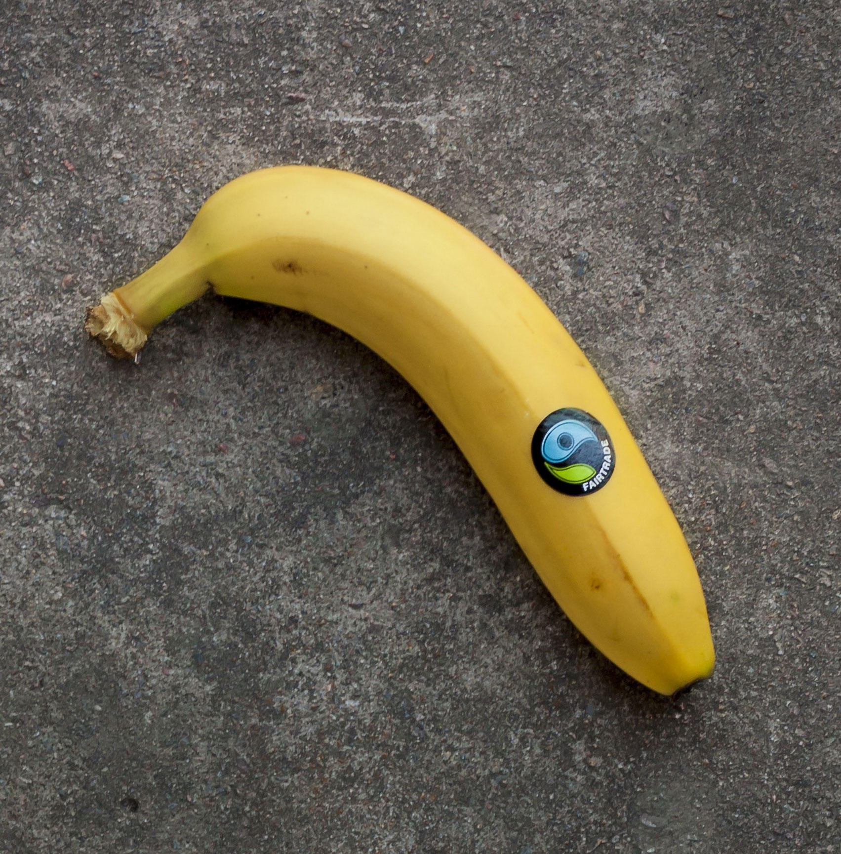 Foto fairtrade banaan