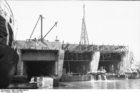 Foto Frankrijk - Brest - bouw van Uboot bunker