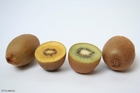 Foto's gele en groene kiwi