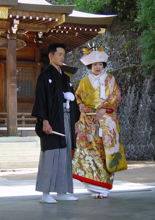 huwelijk in Japan (Shinto ceremonie)
