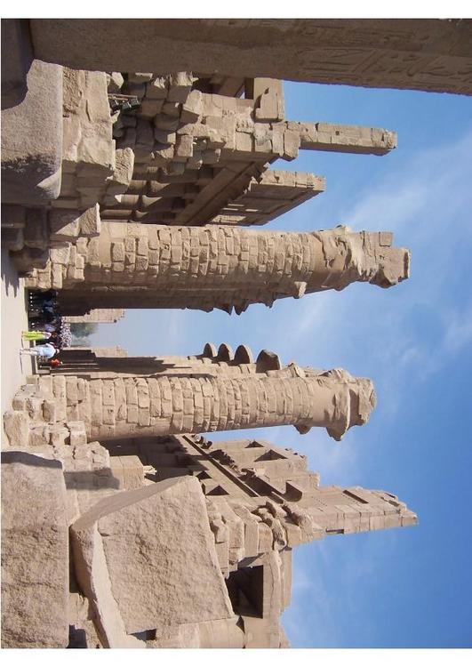 Karnak tempel complex in Luxor, Egypte