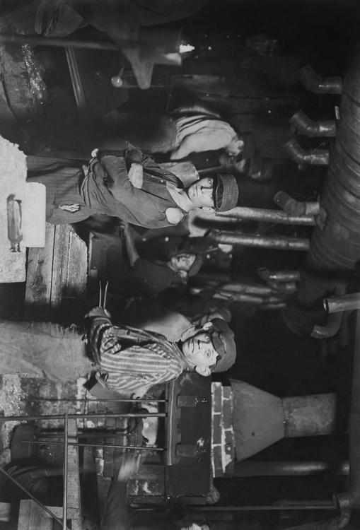 kinderarbeid - glasblazerij 1908