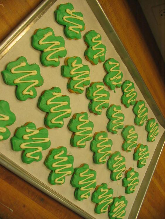 koekjes voor St. Patrick's Day