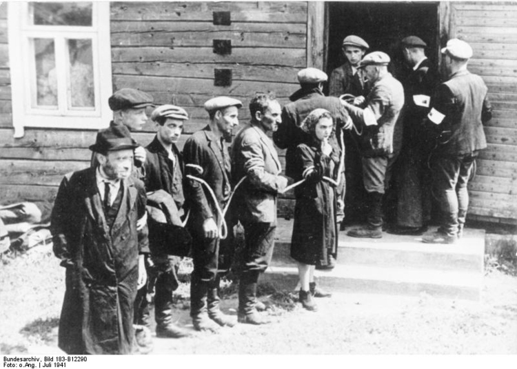 Foto Litouwen - gevangenname van Joden