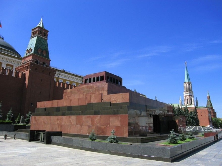 Foto mausoleum Lenin - Moskou