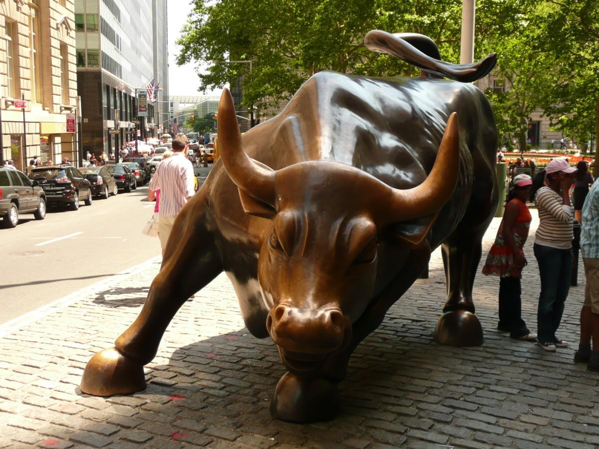 Foto New York - Wall Street bull