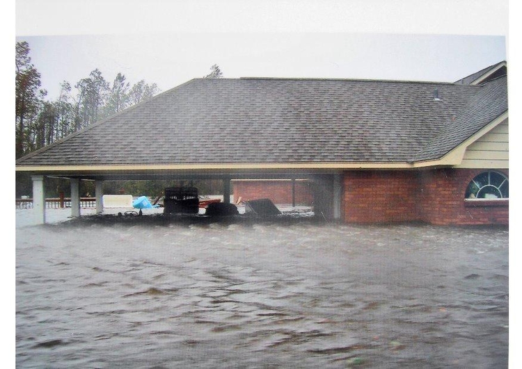 Foto overstroming