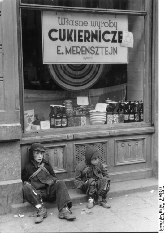 Foto Polen - Ghetto Warschau - kinderen (2)