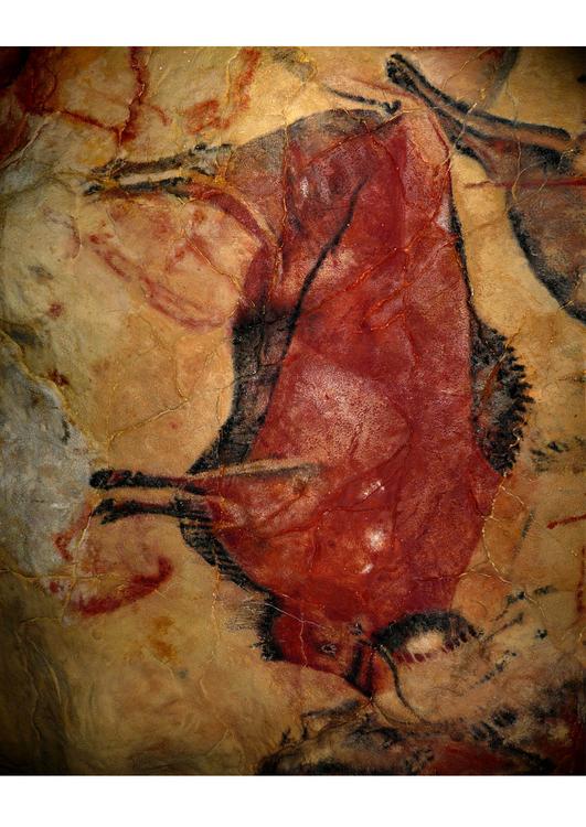 prehistorische schilderkunst - bizon