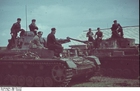 Rusland - soldaten met panzer IV