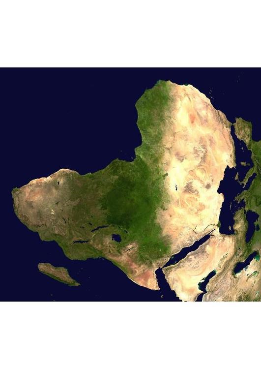 sattelietfoto Afrika