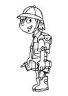 Kleurplaat scouts