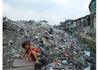 Foto's sloppenwijk in Jakarta