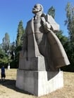 Foto's standbeeld Lenin Sofia