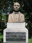 Foto standbeeld - president Benito JuÃ¡rez