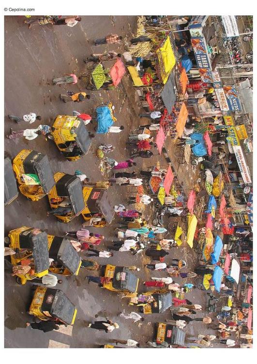 straatbeeld India