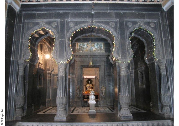 Foto tempel binnenkant