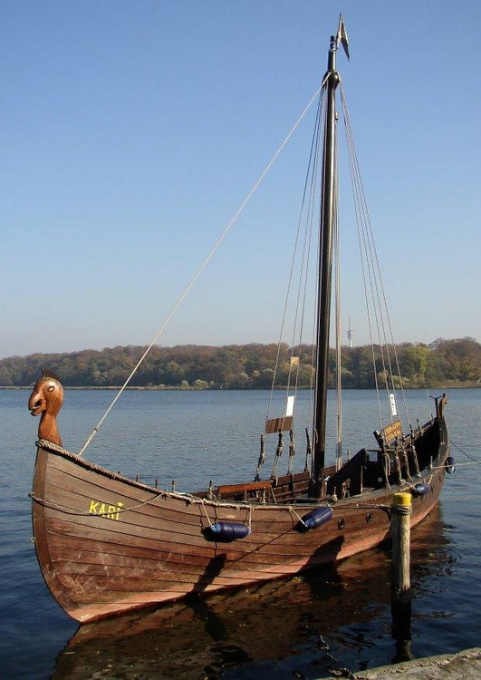 Foto viking ship - drakar