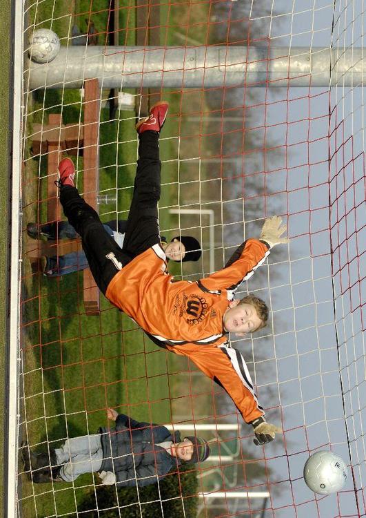 voetbal keeper