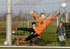 voetbal keeper