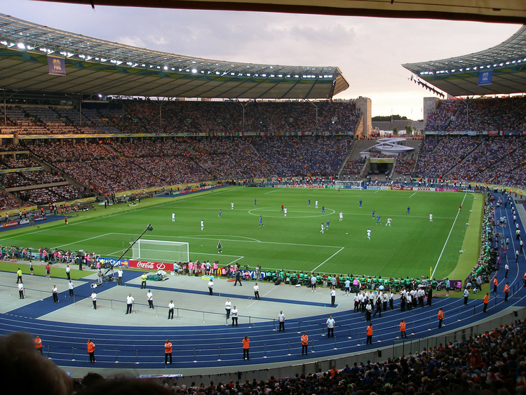 Foto voetbalstadion