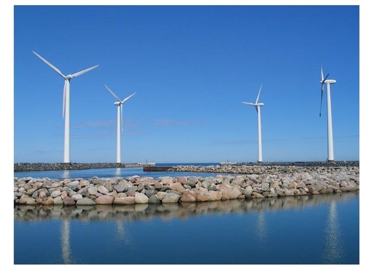 Foto windmolens - windenergie