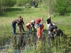 Foto's zoeken in waterplas