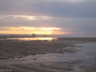 zonsondergang strand 