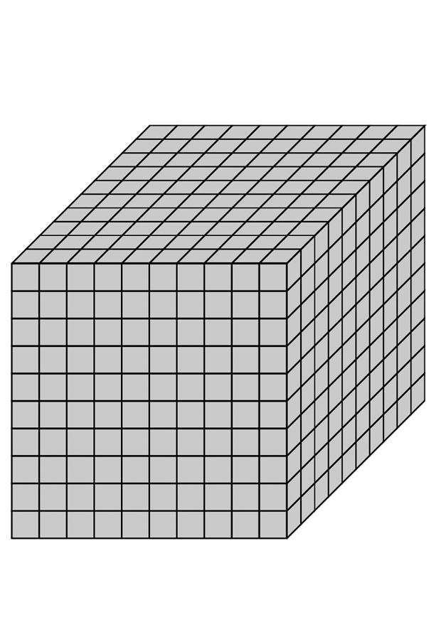 1000 cm3 Kleurplaat 1000 cm3