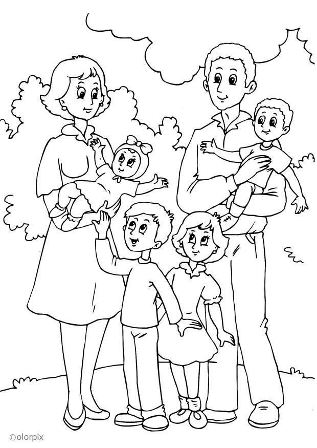 4. nieuwe-familie-bij-moeder Kleurplaat 4. nieuwe-familie-bij-moeder