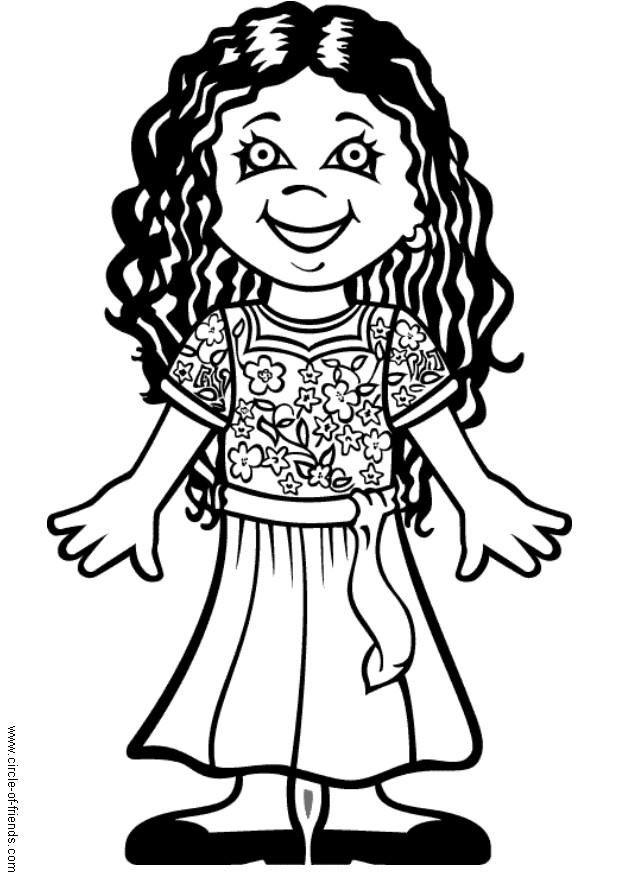 ana Kleurplaat ana